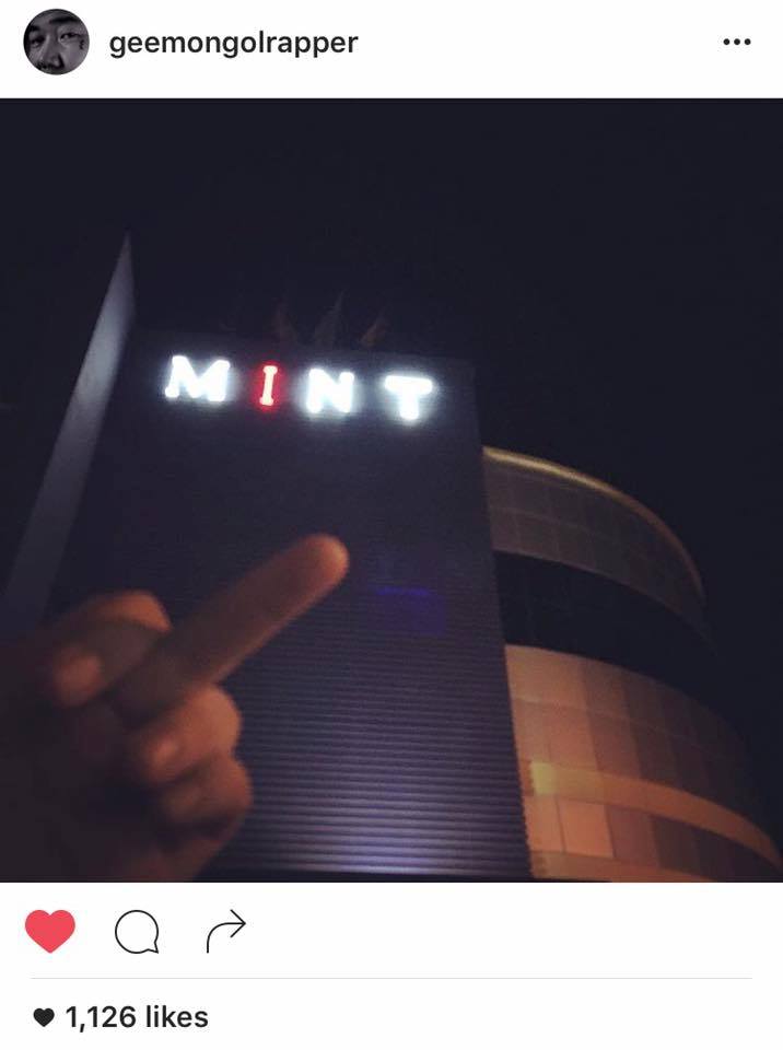 Gee: “МИНТ”-ийн дуугаралт гэж дунд хуруу